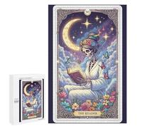 1000 PCS Rompecabezas para Adolescentes The Reader Tarot Card Illustration Rompecabezas para Adultos Juego Práctico Difícil Interacción Entre Padres E Hijos 1000 PCS