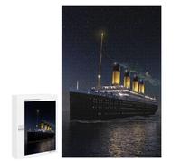 1000 PCS Rompecabezas para Adolescentes The Ship That Never Sinks Rompecabezas para Adultos Juguetes Antiestrés Desafío Difícil Cumpleaños
