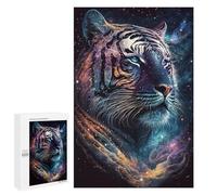 1000 PCS Rompecabezas para Adolescentes Tiger Art Series Style 4 Rompecabezas para Adultos Juegos Divertidos Regalo De Cumpleaños Cumpleaños Y Navidad 1000 PCS