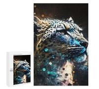 1000 PCS Rompecabezas para Adolescentes Tiger Light Effect Paint Rompecabezas para Adultos Juegos Relajantes Mejora La Memoria Interacción Entre Padres E Hijos 1000 PCS