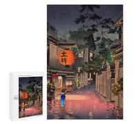 1000 PCS Rompecabezas para Adolescentes Tokyo Rainy Street Rompecabezas para Adultos Juegos Familiares Mejora La Memoria Regalos para Amigos Y Familiares 1000 PCS