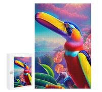 1000 PCS Rompecabezas para Adolescentes TropicalBird Rompecabezas para Adultos Regalos De Cumpleaños Juego Familiar Apto para Personas De 14 Años En Adelante 1000 PCS