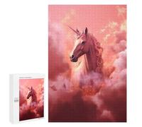 1000 PCS Rompecabezas para Adolescentes Unicorn Smoke Rompecabezas para Adultos Juegos Familiares Mejora La Memoria Regalos para Amigos Y Familiares 1000 PCS