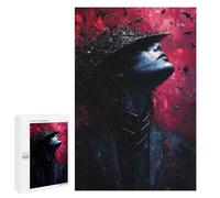 1000 PCS Rompecabezas para Adolescentes Vampire Bat Human Rompecabezas para Adultos Juegos Familiares Mejora La Memoria Regalos para Amigos Y Familiares 1000 PCS