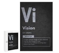 1000 PCS Rompecabezas Para Adolescentes Vision Element - Manifestation, Success Motivation Rompecabezas Para Adolescentes Desafío Difícil Desafío Educativo Diversión Familiar Y Noche De Juegos 1000 PC
