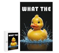 1000 PCS Rompecabezas para Adolescentes What The Duck Rompecabezas para Adultos Juegos Familiares Mejora La Memoria Regalos para Amigos Y Familiares 1000 PCS