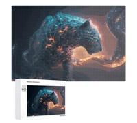 1000 PCS Rompecabezas para Adolescentes Whispering Tigers A Digital Art Symphony -1 Rompecabezas para Adultos Juego De Ingenio Regalos para Mujeres Cumpleaños Y Navidad 1000 PCS