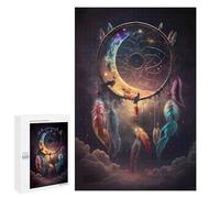 1000 PCS Rompecabezas para Adolescentes Whispers of Dreamcatcher Rompecabezas para Adultos Juego Práctico Difícil Interacción Entre Padres E Hijos 1000 PCS