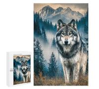 1000 PCS Rompecabezas para Adolescentes Wild Wolf in Forest Rompecabezas para Adolescentes Desafío Difícil Cada Pieza Es Única - Juguetes Educativos De Aprendizaje 1000 PCS