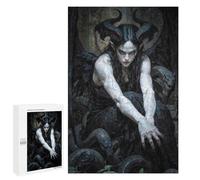 1000 PCS Rompecabezas para Adolescentes Wings of The Nocturne Serpent, Lilith Rompecabezas para Adolescentes Juegos Divertidos Análisis Y Lógica Cumpleaños 1000 PCS