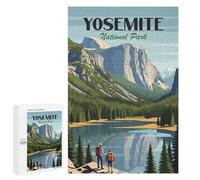 1000 PCS Rompecabezas para Adolescentes Yosemite National Park Rompecabezas Juegos Relajantes Pero Divertidos Y Humorísticos Cumpleaños Y Navidad 1000 PCS