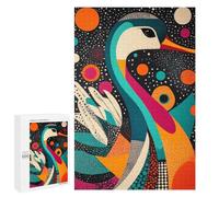 1000 PCS Rompecabezas para Adultos Abstract Goose in Space Rompecabezas para Adultos Juegos Divertidos Alivia El Estrés Desafiante De Completar 1000 PCS