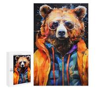 1000 PCS Rompecabezas para Adultos Animal Bear Rompecabezas para Adultos Juegos De Relajación Regalos para Mujeres Regalos De Cumpleaños 1000 PCS