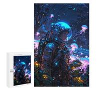 1000 PCS Rompecabezas para Adultos Anime Girl Lost in Wonder Rompecabezas para Adultos Juguete Decoración De Pared Decoración del Hogar 1000 PCS