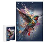 1000 PCS Rompecabezas para Adultos Colibri Painting Rompecabezas para Adultos Juegos Divertidos Regalos para Mujeres Desafiantes De Completar 1000 PCS