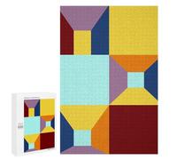 1000 PCS Rompecabezas para Adultos Colorful Geometric 22 Rompecabezas para Adultos Juegos Divertidos Vacaciones En Casa Matar El Tiempo Regalos De Cumpleaños Y Únicos 1000 PCS