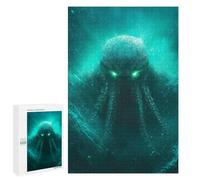1000 PCS Rompecabezas para Adultos Cthulhu Digital Art Rompecabezas para Adultos Juegos Relajantes Corte De Precisión Cumpleaños Y Navidad 1000 PCS