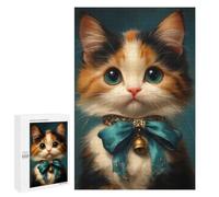 1000 PCS Rompecabezas para Adultos Cute Victorian Cat Art Rompecabezas para Adultos Juegos Relajantes Corte De Precisión Cumpleaños Y Navidad 1000 PCS
