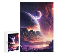 1000 PCS Rompecabezas para Adultos Dawn of Infinity Galaxy Rompecabezas para Adultos Juegos Divertidos Alivia El Estrés Desafiante De Completar 1000 PCS