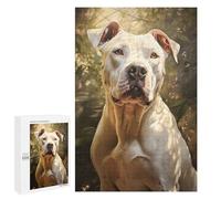 1000 PCS Rompecabezas para Adultos Dogo Argentino Rompecabezas para Adultos Juegos Relajantes Desafío Difícil Desafío Difícil 1000 PCS
