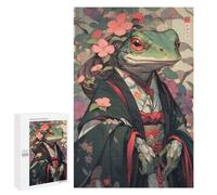 1000 PCS Rompecabezas para Adultos Edo Frog Geisha Rompecabezas para Adultos Juegos Divertidos Alivia El Estrés Desafiante De Completar 1000 PCS