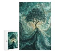 1000 PCS Rompecabezas para Adultos Emerald Tree Rompecabezas para Adultos Juguete Decoración De Pared Decoración del Hogar 1000 PCS