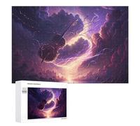 1000 PCS Rompecabezas para Adultos Enchanted Violin Sky Dance Rompecabezas para Adultos Juegos Divertidos Regalos para Mujeres Desafiantes De Completar 1000 PCS