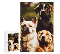 1000 PCS Rompecabezas para Adultos Famous Dog Rompecabezas para Adultos Juegos Relajantes Corte De Precisión Cumpleaños Y Navidad 1000 PCS