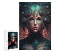 1000 PCS Rompecabezas para Adultos Fantasy Alien Portrait Rompecabezas para Adultos Juegos Relajantes Corte De Precisión Cumpleaños Y Navidad 1000 PCS