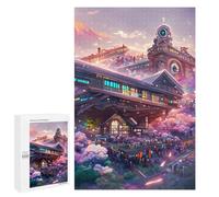 1000 PCS Rompecabezas para Adultos Fantasy Cloud Cityscape -1 Rompecabezas para Adultos Juguetes Antiestrés Decoración del Hogar Cumpleaños Y Navidad 1000 PCS