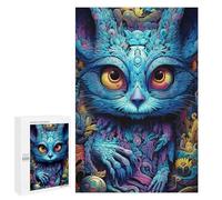 1000 PCS Rompecabezas para Adultos Fantasy Creature Portrait Rompecabezas para Adultos Juguetes Antiestrés Decoración del Hogar Cumpleaños Y Navidad 1000 PCS
