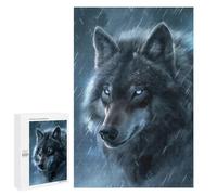 1000 PCS Rompecabezas para Adultos Fantasy Wolf Snow Magic Rompecabezas para Adultos Juguetes De Bricolaje Análisis Y Lógica Cumpleaños Y Navidad 1000 PCS