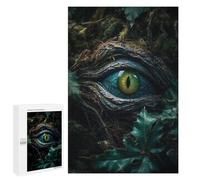 1000 PCS Rompecabezas para Adultos Forest Dragons Emerald Eye Rompecabezas para Adultos Juegos Divertidos Alivia El Estrés Desafiante De Completar 1000 PCS