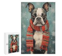 1000 PCS Rompecabezas para Adultos French Bulldog Love Art Rompecabezas para Adultos Juego De Ingenio Pero Divertidos Y Regalos Humorísticos para Amigos Y Familiares 1000 PCS