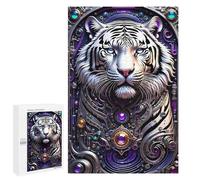1000 PCS Rompecabezas para Adultos Galactic Tiger Chronicles Rompecabezas para Adultos Juegos De Relajación Regalos para Mujeres Regalos De Cumpleaños 1000 PCS