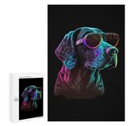 1000 PCS Rompecabezas para Adultos German Shorthaired Pointer Rompecabezas para Adultos Juegos Relajantes Corte De Precisión Cumpleaños Y Navidad 1000 PCS
