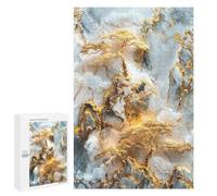 1000 PCS Rompecabezas para Adultos Golden Tree Mountain Art Rompecabezas para Adolescentes Mejora La Memoria Difícil Y Desafiante 1000 PCS