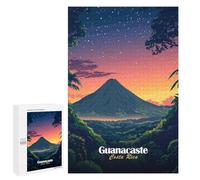 1000 PCS Rompecabezas para Adultos Guanacaste Costa Rica Sunset Rompecabezas para Adultos Juego Práctico Corte De Precisión Interacción Entre Padres E Hijos 1000 PCS