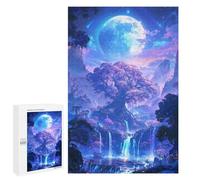 1000 PCS Rompecabezas para Adultos Heart of The Sacred Forest Rompecabezas para Adultos Juguetes Antiestrés Una Obra De Arte Difícil Y Desafiante 1000 PCS