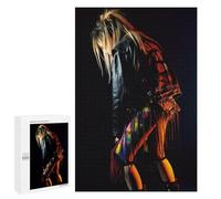 1000 PCS Rompecabezas para Adultos Heavy Metal Punk Girl Rompecabezas para Adultos Juegos Divertidos Alivia El Estrés Desafiante De Completar 1000 PCS