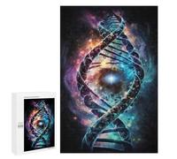 1000 PCS Rompecabezas para Adultos Human DNA in The Space V2 Rompecabezas para Adultos Juego De Ingenio Pero Divertidos Y Regalos Humorísticos para Amigos Y Familiares 1000 PCS