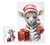1000 PCS Rompecabezas para Adultos Jolly Puppy Zebra Rompecabezas para Adultos Juguete Decoración De Pared Decoración del Hogar 1000 PCS