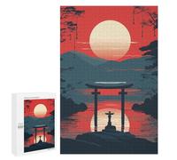 1000 PCS Rompecabezas para Adultos Journey to The Gate Rompecabezas para Adultos Juego De Ingenio Pero Divertidos Y Regalos Humorísticos para Amigos Y Familiares 1000 PCS