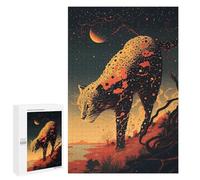 1000 PCS Rompecabezas para Adultos Leopard Cheetah Jaguars Rompecabezas para Adultos Juegos Divertidos Alivia El Estrés Desafiante De Completar 1000 PCS
