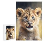 1000 PCS Rompecabezas para Adultos Lion Watersketch Rompecabezas para Adultos Juguete Decoración De Pared Decoración del Hogar 1000 PCS