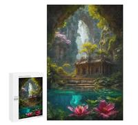 1000 PCS Rompecabezas para Adultos Magical Place Rompecabezas para Adultos Juego De Ingenio Regalo De Cumpleaños Difícil Y Desafiante 1000 PCS