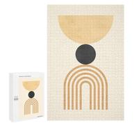 1000 PCS Rompecabezas para Adultos Minimalist Geometry Rompecabezas para Adultos Juegos Familiares Regalos para Mujeres Interacción Entre Padres E Hijos 1000 PCS