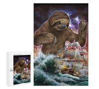 1000 PCS Rompecabezas para Adultos Monster Titan Sloth Kraken Juego Familiar De Rompecabezas Análisis Y Lógica Interacción Entre Padres E Hijos 1000 PCS