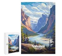 1000 PCS Rompecabezas para Adultos Nahanni National Park Canada Landscape Art Rompecabezas para Adultos Juegos Divertidos Vacaciones En Casa Matar El Tiempo Regalos De Cumpleaños Y Únicos 1000 PCS
