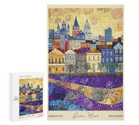 1000 PCS Rompecabezas para Adultos New Orleans Louisiana Travel Rompecabezas para Adultos Juegos Relajantes Desafío Difícil Desafío Difícil 1000 PCS